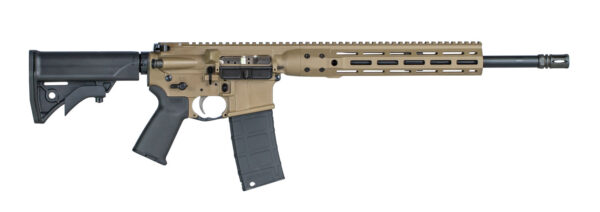 111400 LWRC ICDIR3CK16ML Individual Carbine Direct Impingement 300 Blackout 30+1 16.10″ Barrel, Exclusive Flat Dark Earth Anodized Receiver, 6 Position Stock, Magpul MOE Grip, Optics Ready