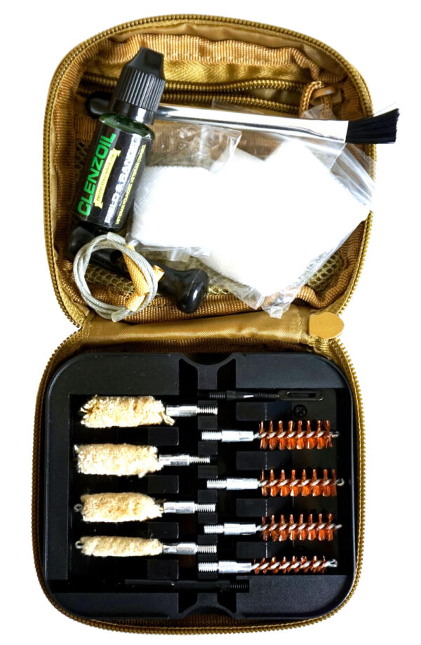 111450 Clenzoil 2076 Field & Range Cleaning Kit, Multi-Caliber Pistol