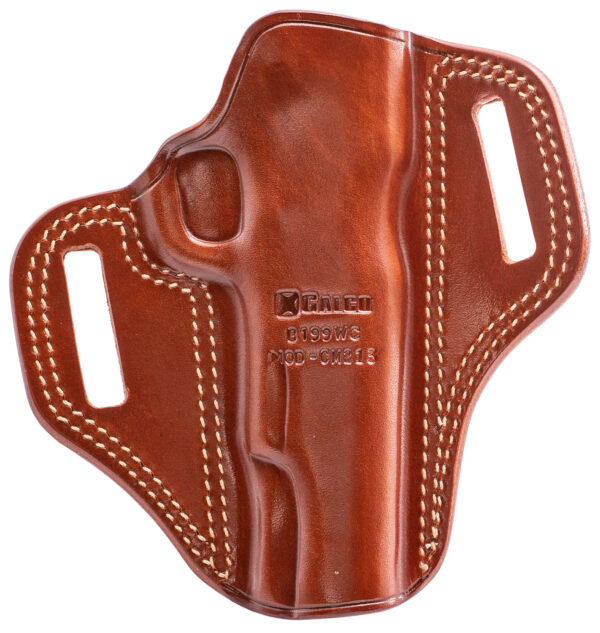 Galco CM213 Combat Master Open-Top Pancake Holster, Tan, Left Hand