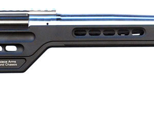 MasterPiece Arms 308PMRRHBLKPBA PMR  308 Win 10+1 24″ Stainless Steel Polished Black Aluminum Black V-Bedded BA Hybrid Chassis Stock Right Hand