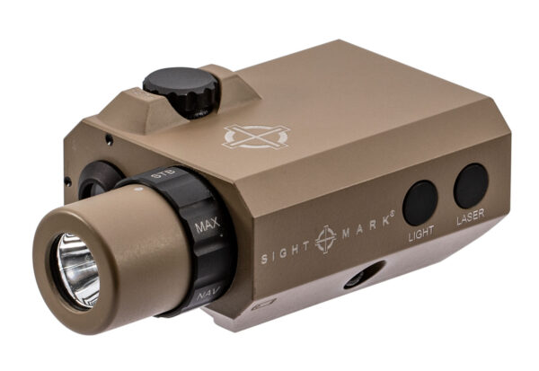 Sightmark LoPro Mini Combo Flashlight & Green Laser, 300 Lumens