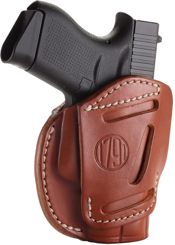 1791 Gunleather 3-Way Holster Size 2 Classic Brown