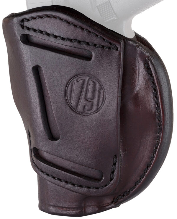 1791 Gunleather 4-Way Holster Signature Brown RH Sz 1