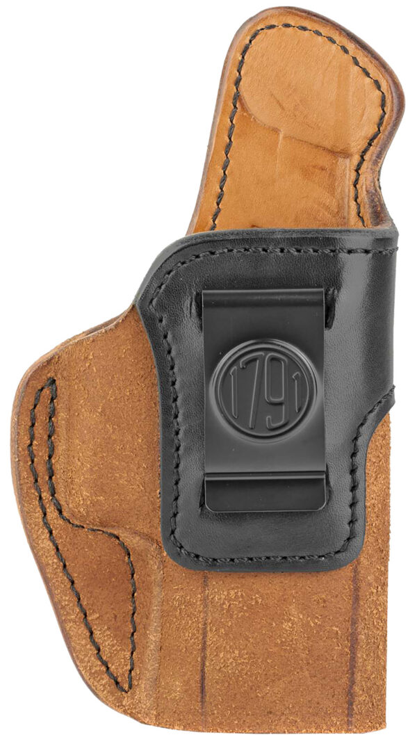 1791 Gunleather RCH Size 5 IWB Holster Brown on Black RH