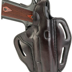 1791 Gunleather BHX OWB Thumb Break Holster, Brown, RH, 1911 4-5″