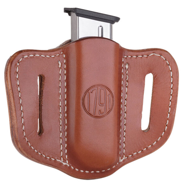 1791 Gunleather MAG1.1 Single Mag Holster, Classic Brown