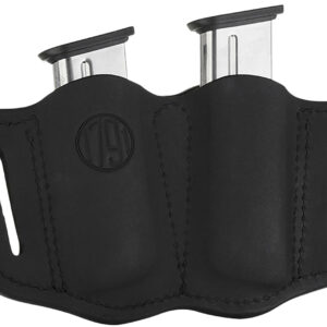 112426 1791 Gunleather MAG2.1 Double Mag Carrier — Black