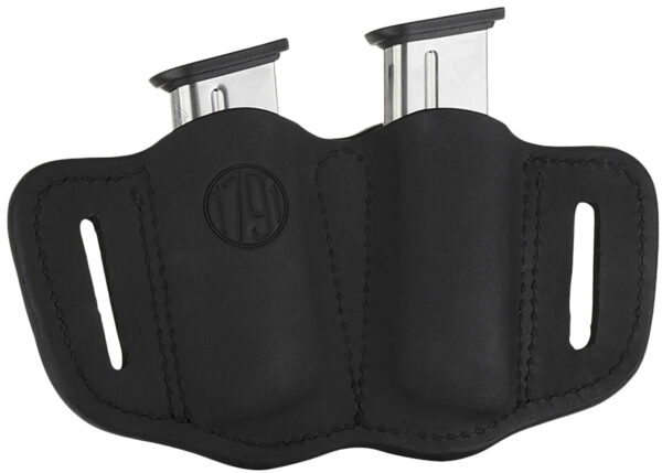 1791 Gunleather MAG2.1 Double Mag Carrier — Black