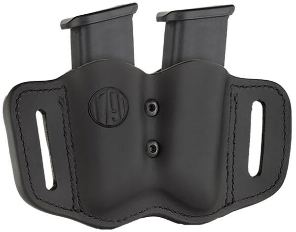 1791 Gunleather MAG-F Double Mag Carrier — Stealth Black