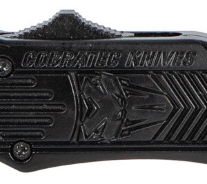 Cobratec CTK-1 Small OTF Drop Point, 2.75in D2 Steel