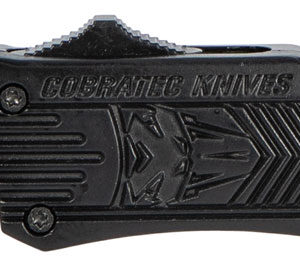 Cobratec CTK-1 Small OTF Drop Point Knife, 2.75″ Blade