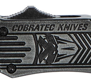 CobraTec CTK-1 Small 2.75in OTF D2 Part Serrated Knife