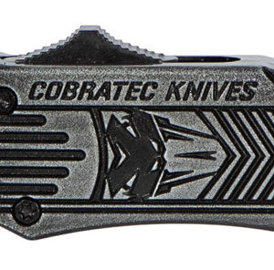 Cobratec CTK-1 Small OTF Tanto — 2.75 in D2 Blade