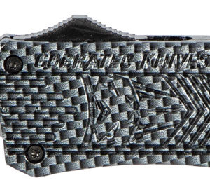 Cobratec CTK-1 3″ OTF Drop Point Knife, D2 Steel