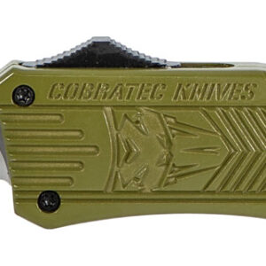 CobraTec CTK-1 Medium 3″ OTF Drop Point Knife