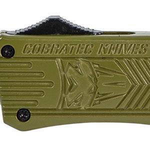 Cobratec CTK-1 3″ OTF Tanto Knife OD Green