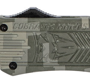 Cobratec CTK-1 Medium 3″ OTF D2 Part Serrated Blade