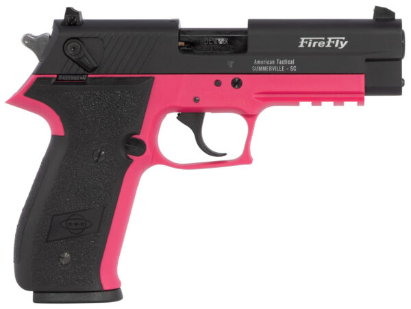 112660 GSG FireFly .22 LR Pistol, Pink/Black, 10rd