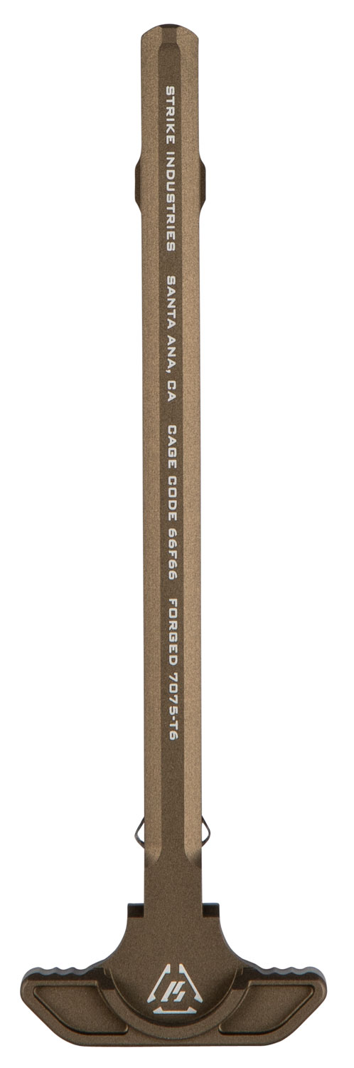 Strike Industries Latchless Charging Handle — AR-15 FDE