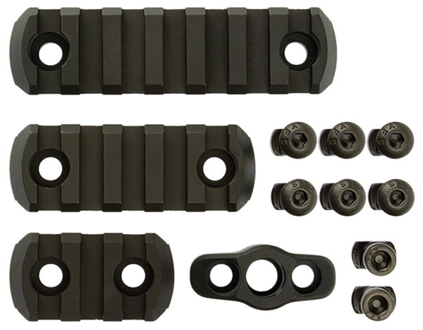 CMC Triggers M-LOK 4-Piece Accessory Kit, Black Anodized