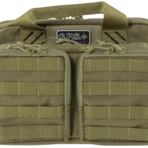 GPS Tactical Quad +2 Pistol Case, Tan — Holds 6