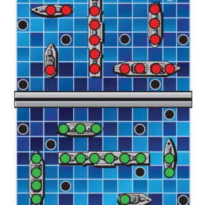 Birchwood Casey Battle at Sea Paper Targets 12″ x 18″ Blue (100)