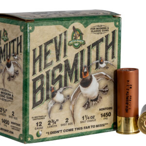 HEVI-Shot HEVI-Bismuth 12ga 2-3/4″ 1-1/4oz #2 25ct