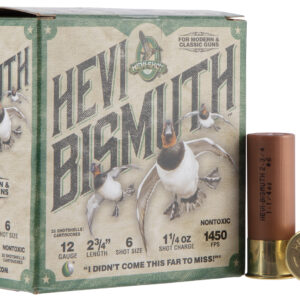 HEVI-Shot HEVI-Bismuth 12ga 2-3/4″ 1-1/4oz #6 25/Box