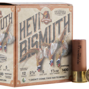HEVI-Shot HEVI-Bismuth 12ga 2-3/4″ 1-1/4oz 5 Shot 25ct