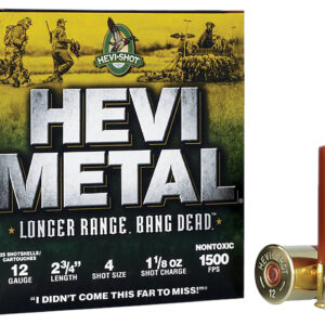 HEVI-Metal HEVI-Shot Longer Range 12 Gauge 2.75in #4 25ct