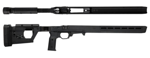 114368 Magpul Pro 700 Fixed Stock w/ Aluminum Bedding — Black