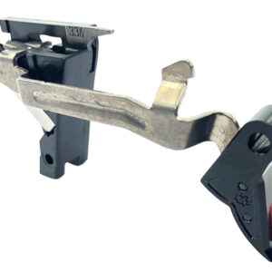 Cross Armory CRGTDI Drop-In Flat Trigger, Black/Red