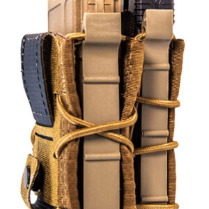 HIGH SPEED GEAR TACO Double Decker Mag Pouch, Coyote Brown