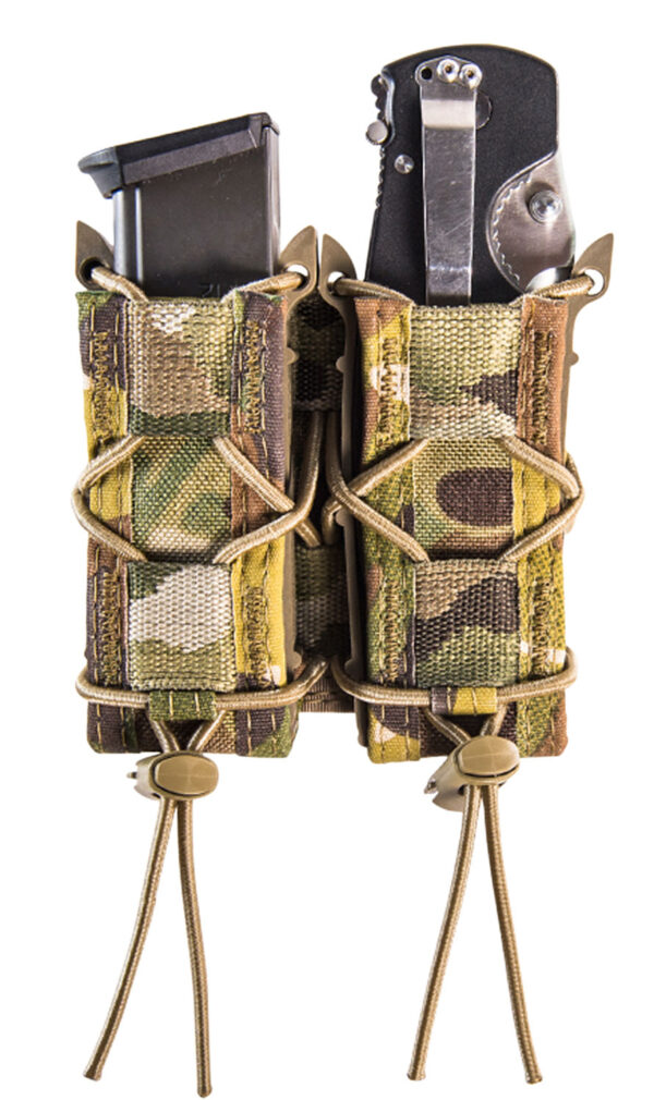 HIGH SPEED GEAR Double Pistol TACO ABM Mag Pouch — MultiCam