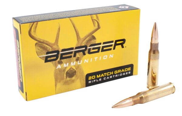115674 Berger Bullets 60040 Classic Hunter 308Win 168gr Hybrid Boat Tail 20 Per Box/10 Case