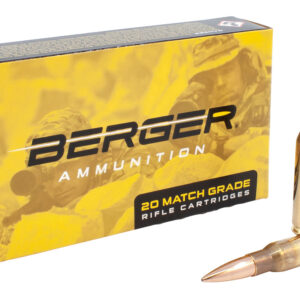 Berger Match Grade 308 Win 175gr OTM Tactical, 20rd