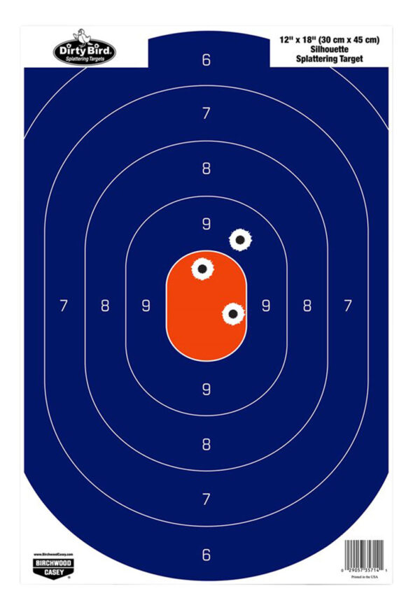 115757 Birchwood Casey Dirty Bird 12×18 Silhouette Targets 50 Pack
