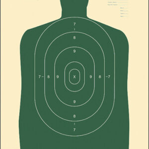 Action Target B-27S 24in x 45in Paper Silhouette Targets 100/Box