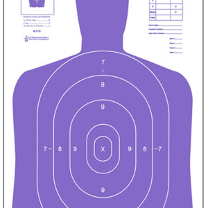 Action Target B27EPR100 Fluorescent Silhouette 23×35 100/Box