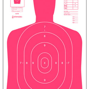 Action Target B27ERD100 High-Visibility Silhouette Target 23×35
