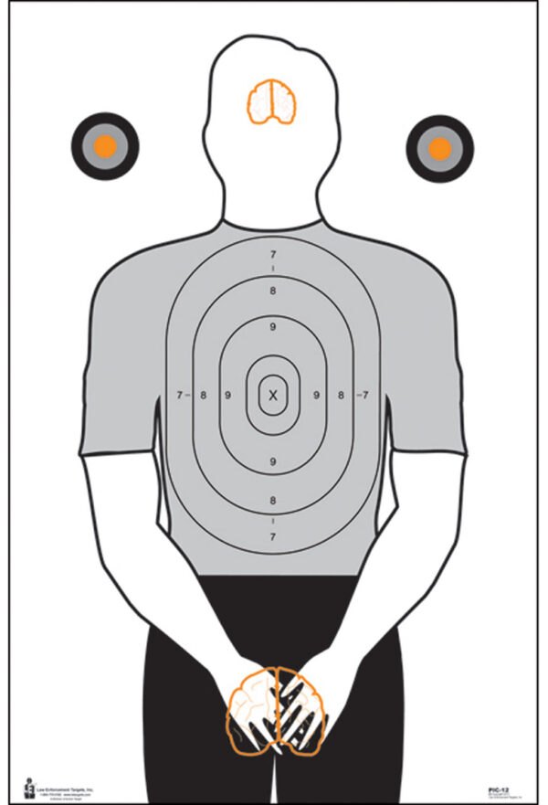 116059 Action Target PIC12100 23″ x 35″ Silhouette Paper Targets 100/Box