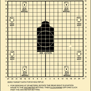 Action Target ALTC2100 25M Center Mass Tagboard Targets 100/Box