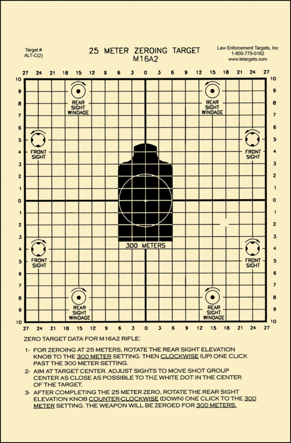 116064 Action Target ALTC2100 25M Center Mass Tagboard Targets 100/Box