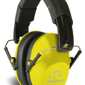 Walker’s Pro Low Profile Passive Muff 22 dB Black/Yellow