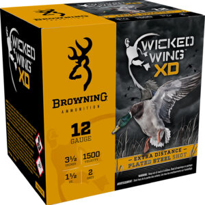 Browning Wicked Wing XD 12 Gauge 3.5-inch 1 1/2 oz – 25 ct