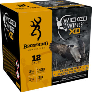 Browning Wicked Wing XD 12 Gauge 3.50″ 1-1/2 oz BB 25/Box