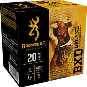 Browning BXD Upland 20 Gauge 3-inch 1-1/4 oz 5 Shot 25rd