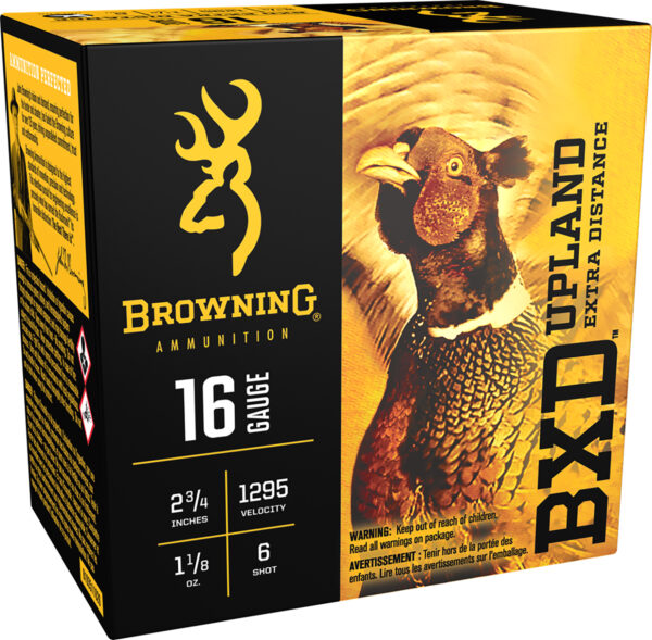 116356 Browning BXD Upland 16 Gauge 2.75 inch 1 1/8 oz 6 Shot