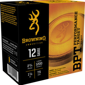 Browning BPT Performance Target Heavy 12 Gauge 2.75″ 25rd Box