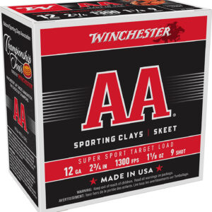 Winchester AA Super Sport 12 GA 2-3/4 in 1-1/8 oz #9 25rd